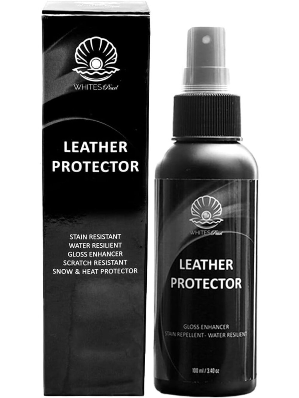 Leather Protector Spray for Handbags & Purses - Waterproof, Stain Guard, 3.4oz